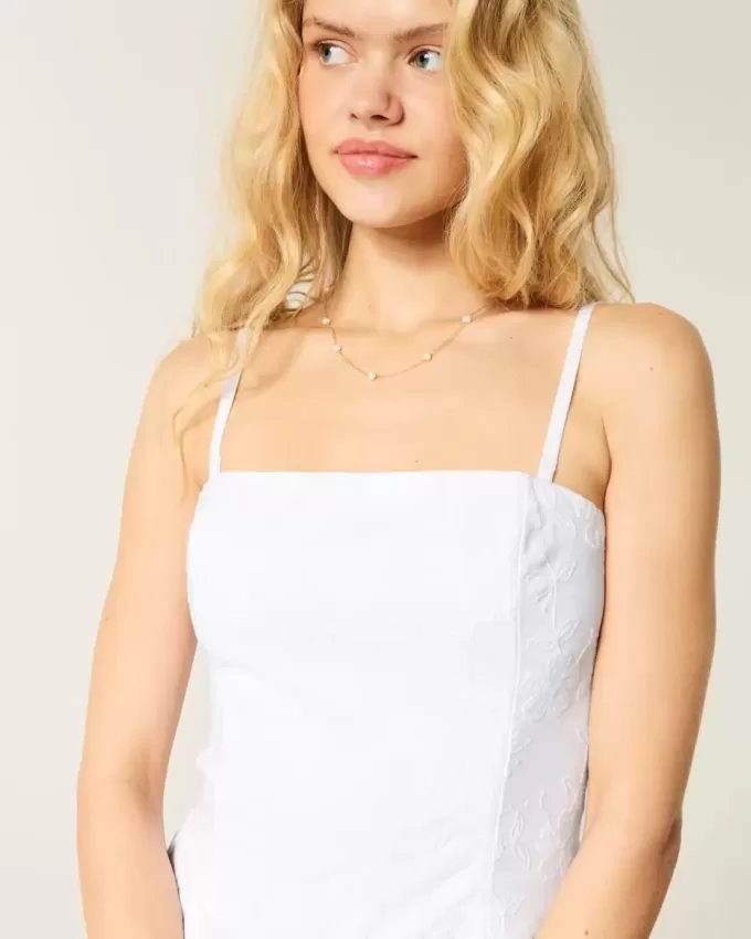 Strapless Embroidered Maxi Dress Strapless Embroidered Maxi Dress