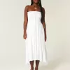 Strapless Smocked Maxi Dress Strapless Smocked Maxi Dress
