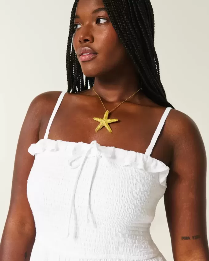 Strapless Smocked Maxi Dress Strapless Smocked Maxi Dress