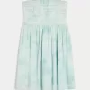 Strapless Smocked Mini Dress Strapless Smocked Mini Dress