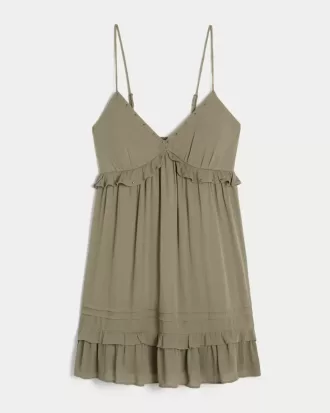 Studded Ruffle Mini Dress Studded Ruffle Mini Dress