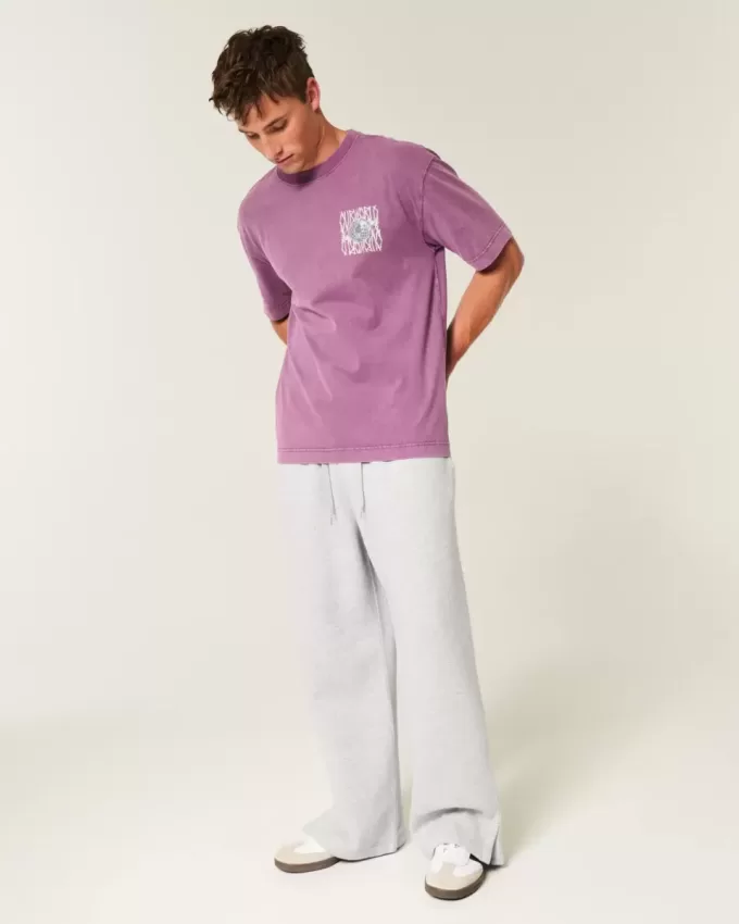 Super Baggy Y2K Split Hem Sweatpants Super Baggy Y2K Split Hem Sweatpants