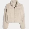Sweater-Knit Mini Puffer Jacket Sweater-Knit Mini Puffer Jacket