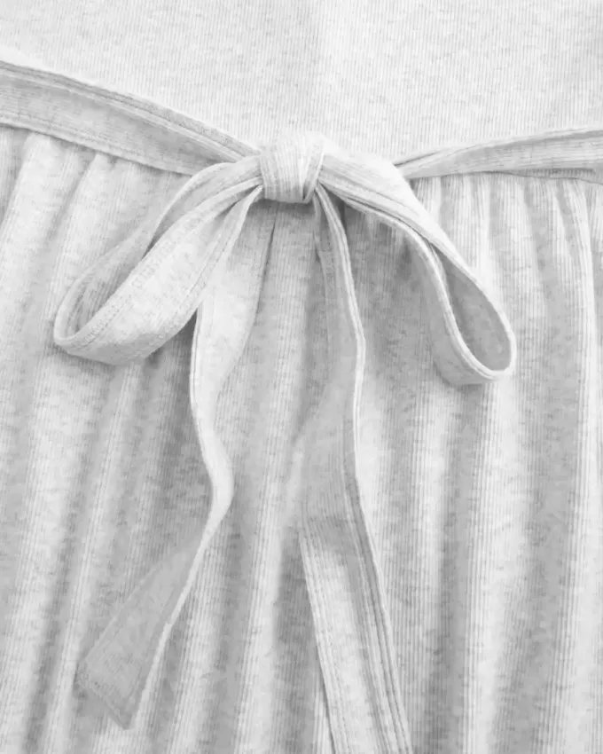 Tie-Back Henley Babydoll Top Tie-Back Henley Babydoll Top