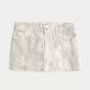 Twill Camo Mini Skirt