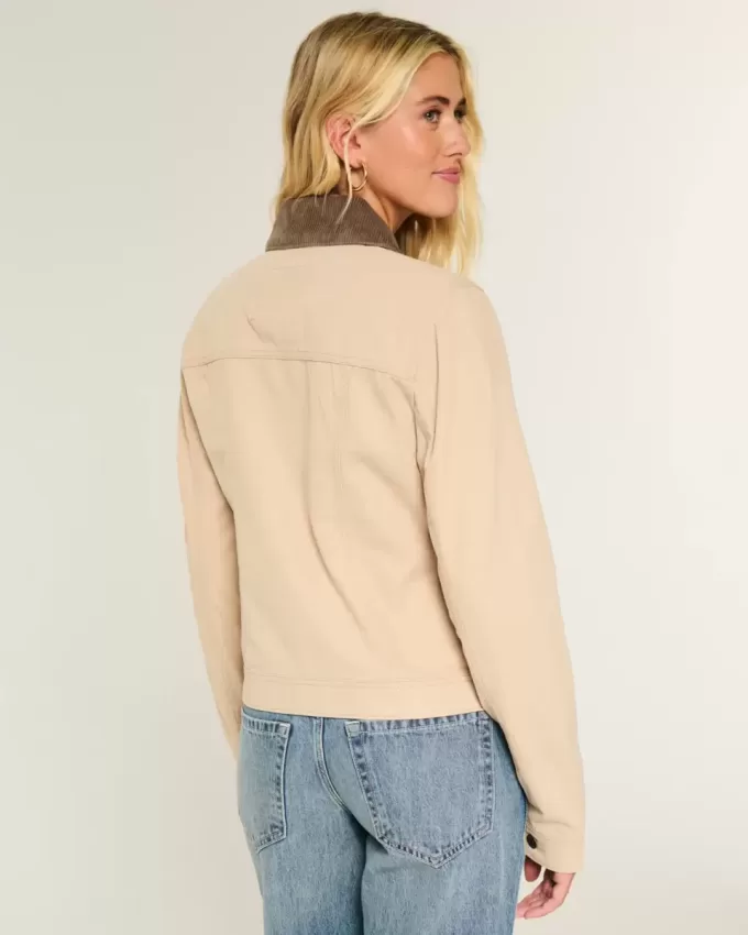 Twill Zip-Up Jacket Twill Zip-Up Jacket