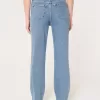 Ultra High-Rise Medium Wash 90s Straight Jeans