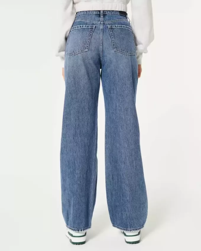 Ultra High-Rise Medium Wash Baggy Jeans Ultra High-Rise Medium Wash Baggy Jeans