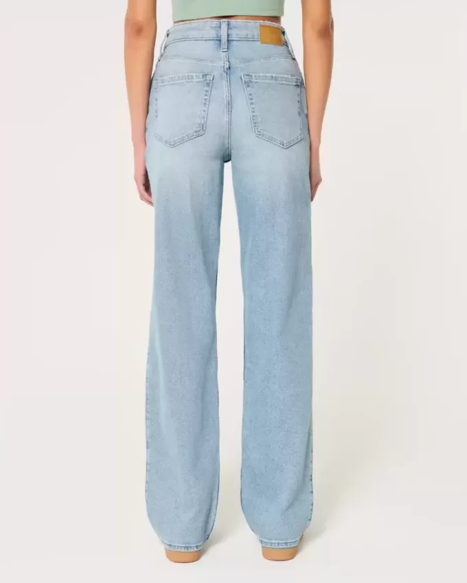 Ultra High-Rise Medium Wash Dad Jeans
