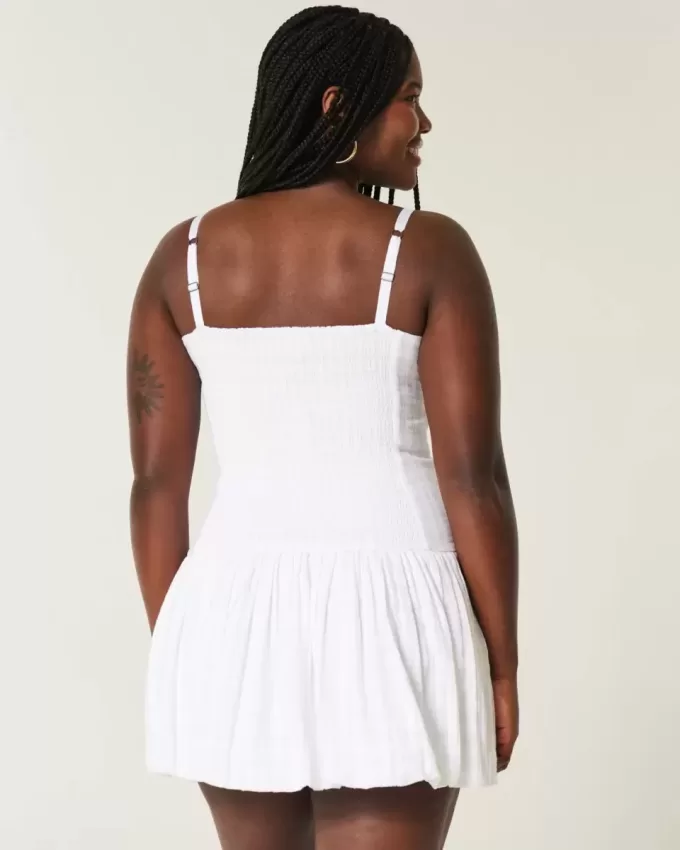 V-Neck Bubble Mini Dress V-Neck Bubble Mini Dress