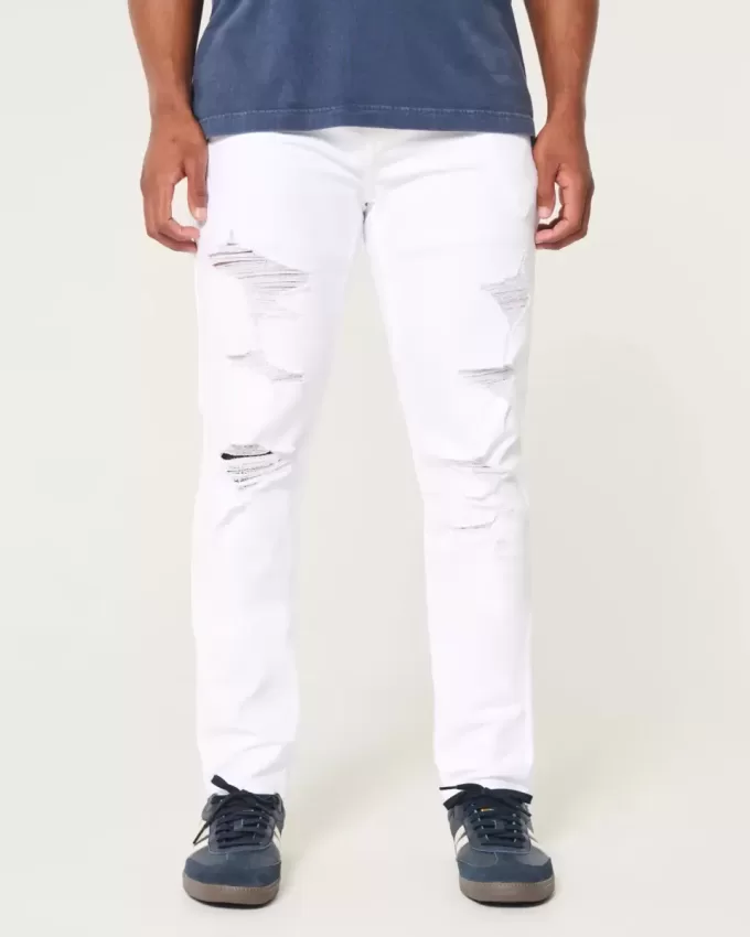 White Athletic Skinny Jeans White Athletic Skinny Jeans
