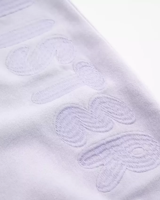 Wide-Leg Logo Sweatpants