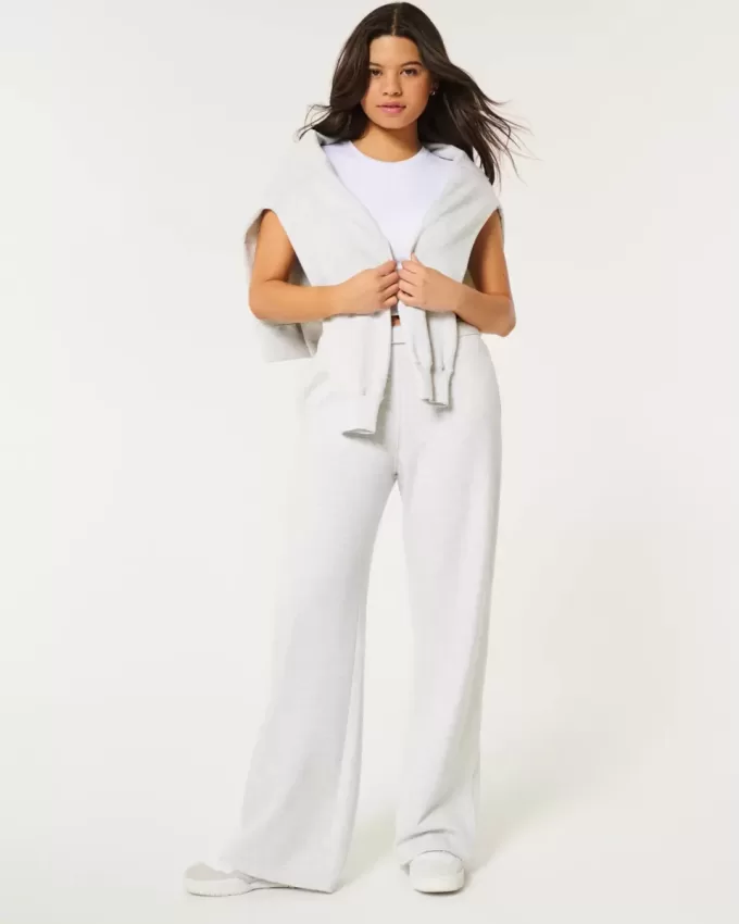 Wide-Leg Sweatpants Wide-Leg Sweatpants
