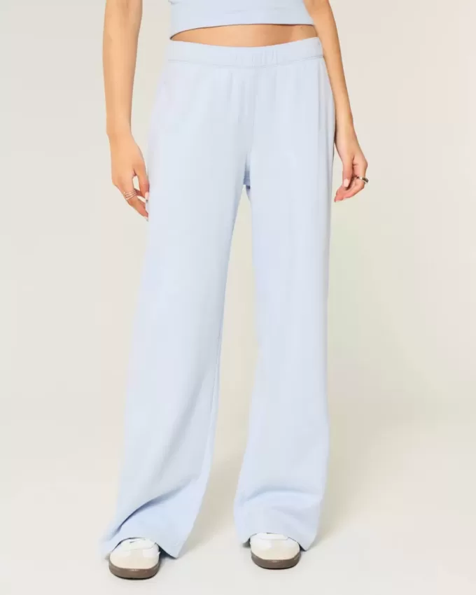 Wide-Leg Sweatpants Wide-Leg Sweatpants