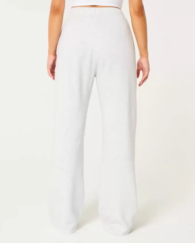 Wide-Leg Sweatpants Wide-Leg Sweatpants