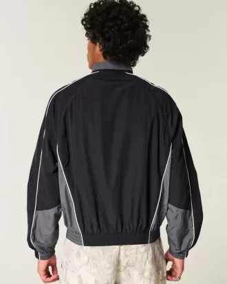 Zip-Up Windbreaker Jacket Zip-Up Windbreaker Jacket